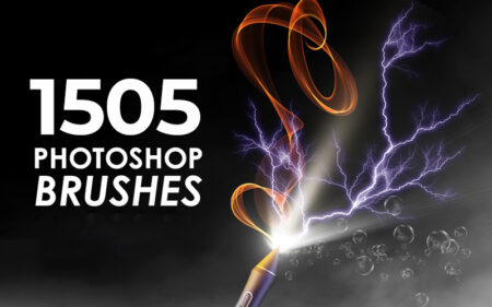 1505 Best Photoshop Brushes Bundle Feature Image