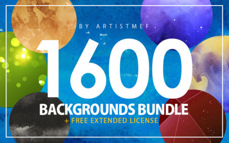 High Quality Backgrounds Bundle Feature Image