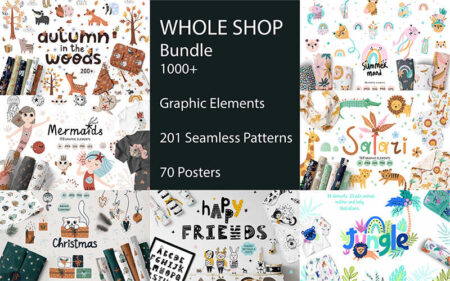 Wholeshop Bundle Graphic Elements Banner
