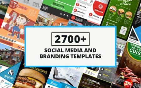 Social Media and Branding Templates Bundle Feature Image