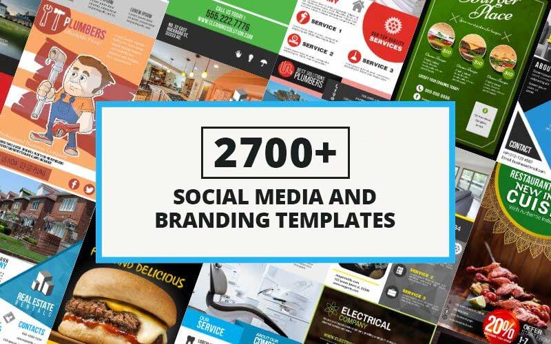 Social Media and Branding Templates Bundle Feature Image