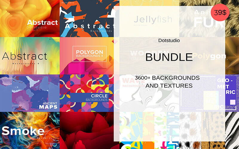 3600 Backgrounds and Textures bundle
