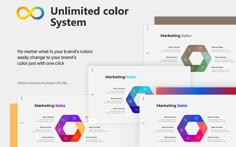 Unlimited color system