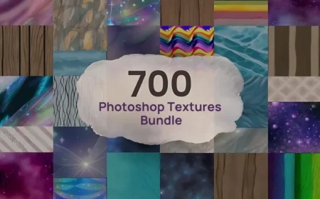 700 Photoshop Textures Bundle Feature Image