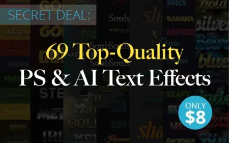 69 Top-Quality PS and AI Text Effects