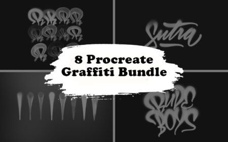 8 Procreate Graffiti Brushes