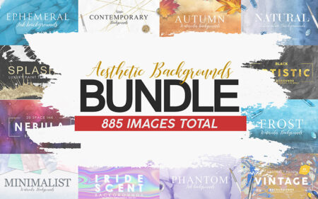 880+ Aesthetic Backgrounds And Textures Bundle | Extended License