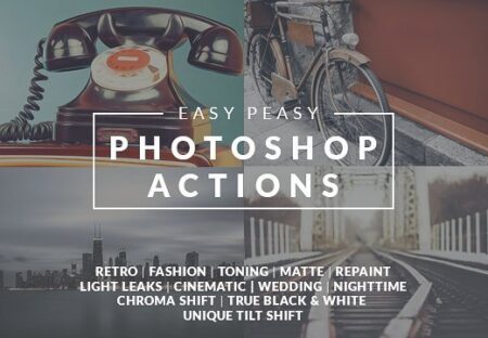 Easy Peasy Photoshop Actions