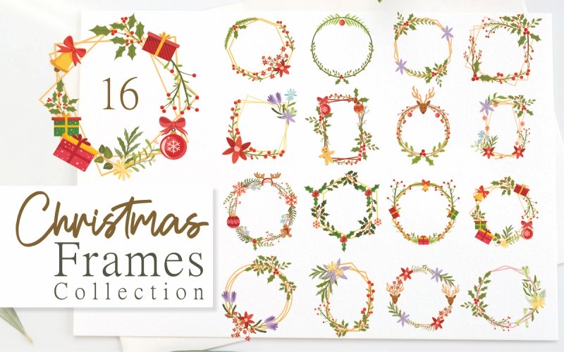 Christmas Frames Collection