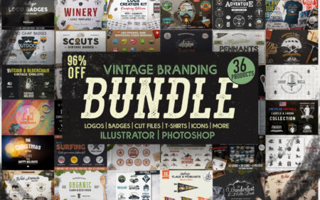 The Enormous Vintage Branding Bundle Feature Image