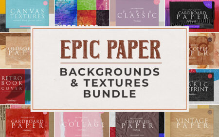 Epic paper backgrounds and textures bundle