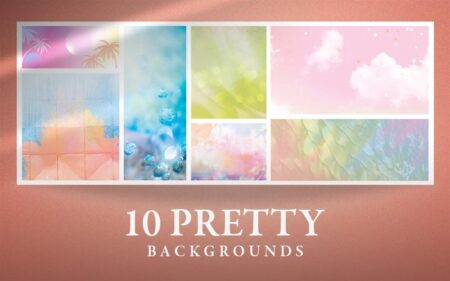 10 Pretty Backgrounds Collection Feature Image