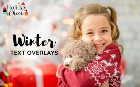 Winter Text Overlays Collection | Extended License