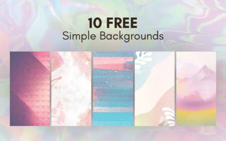 10 Simple Backgrounds Collection Feature Image
