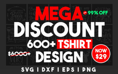 600+ T Shirt Design Bundle