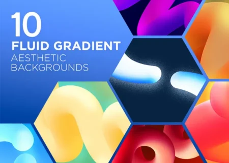 10 Fluid Gradient Aesthetic Background Feature Image