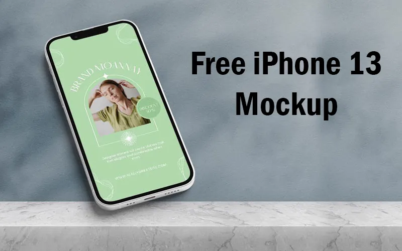 Free iPhone 13 Mockup