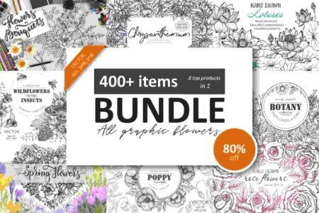 The Graphic Flowers Collection Feature Image
