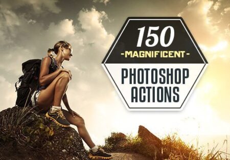 150 Photoshop Editing Effects Bundle