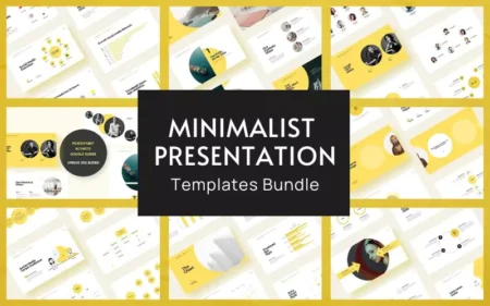Minimalist Presentation Templates Bundle Feature Image