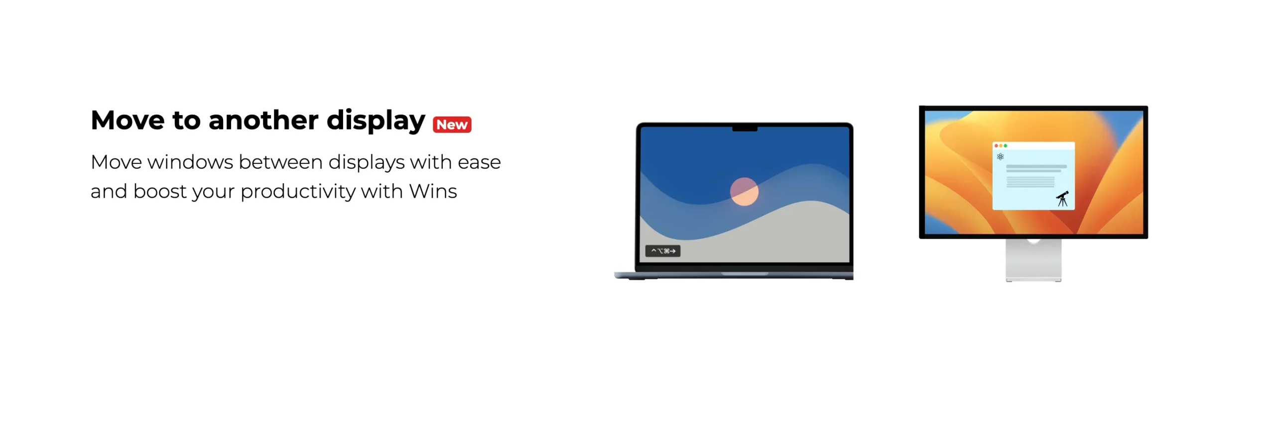 Move To Another Display Feature