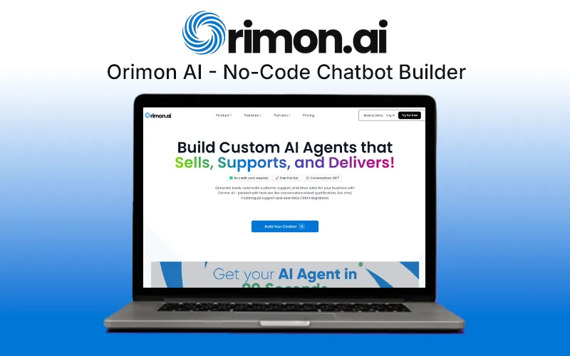 Orimon AI Chatbot-Builder Feature Image