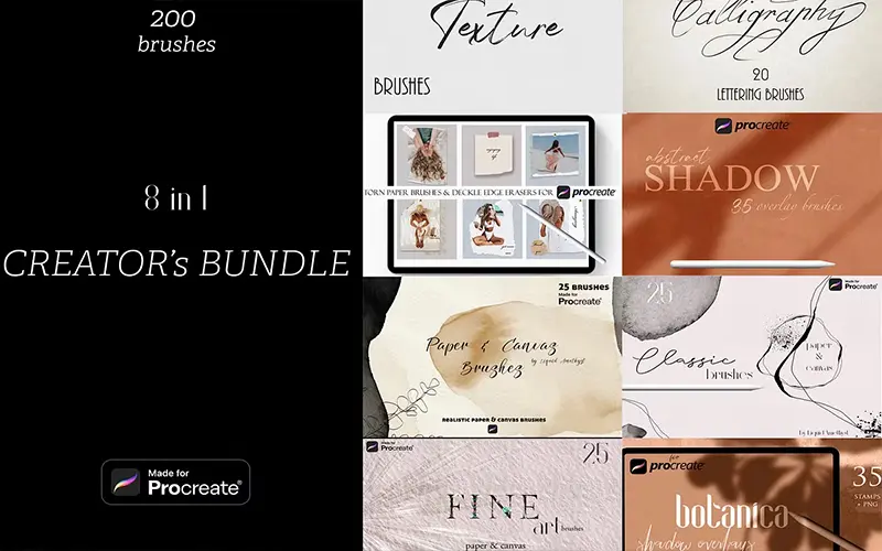 Procreate Brushes Pack Banner