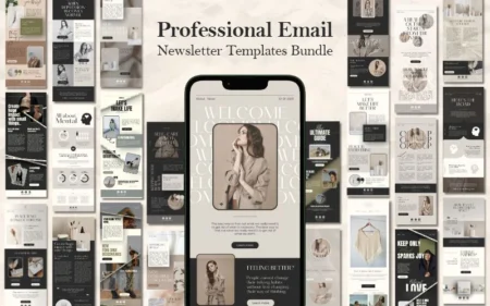 Professional Email Newsletter Templates Bundle