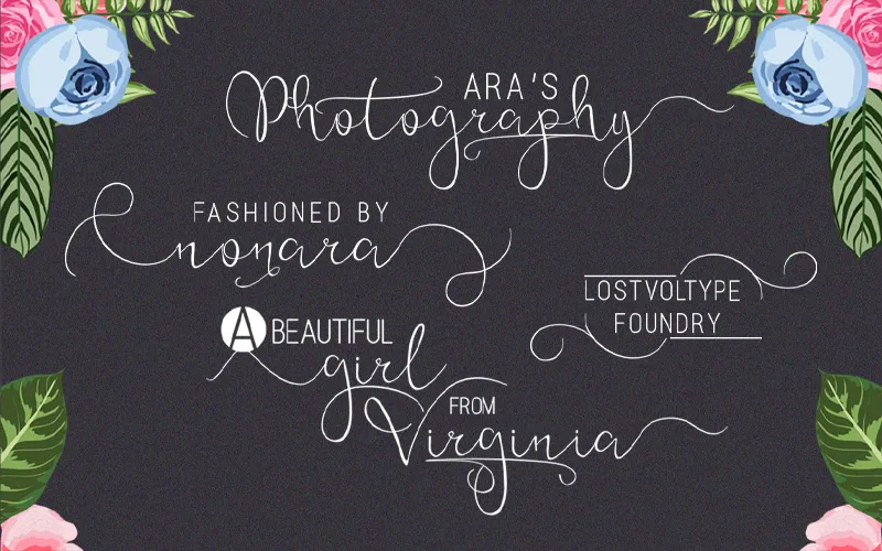 Text Stylised With The Flanela Font