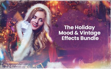 Holiday And Vintage Overlays Bundle - 22 Packs in 1
