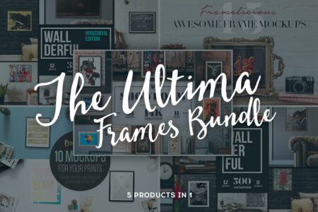 The Ultima Frames Bundle - 5 Beautiful Frames In 1