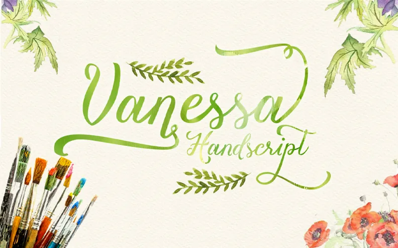 Vanessa Handscript Preview