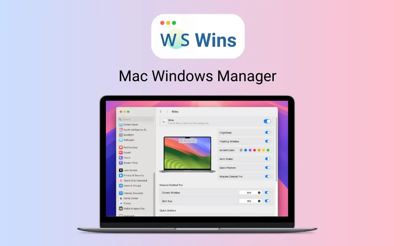 Wins Window Manager For Mac Feature Image Lifetime Deal