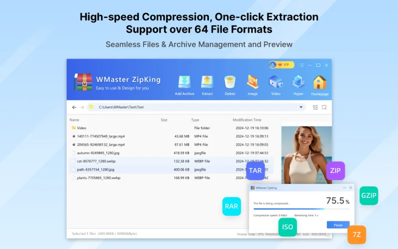High Speed Compression feature