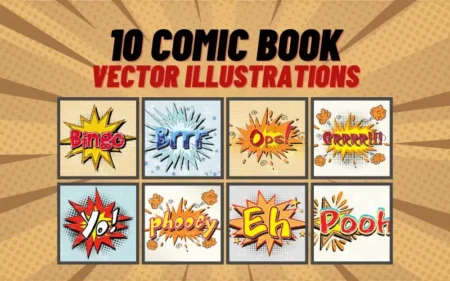 comic book vectors feature image
