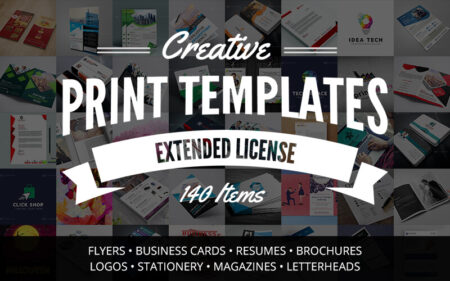 Creative Print Template Designs Bundle