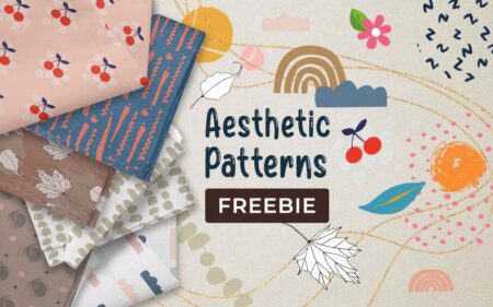 Aesthetic Patterns Freebie Banner