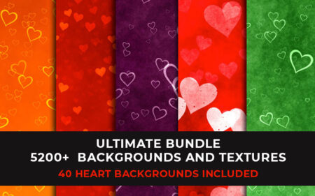 Ultimate Background Textures Bundle: 5200+ Resources Feature Image