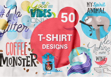 50+ Amazing Vector T-Shirt Designs