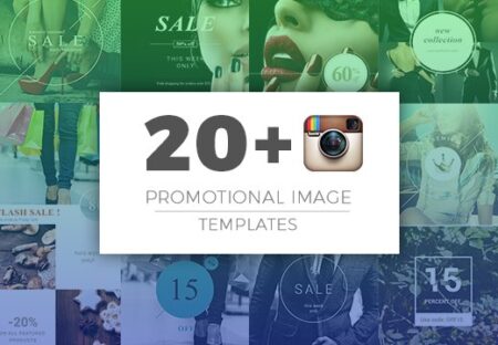 inkydeals instagram templates preview