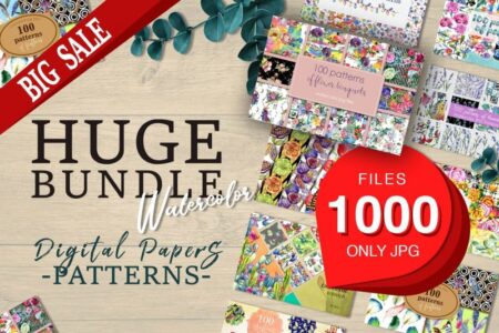 Digital Paper Designs Bundle Feature Image