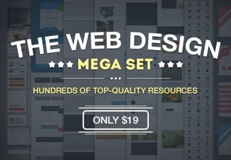 Web Design Resources - Mega Set Feature Image