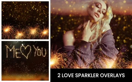 Sparkler Overlays For Photoshop