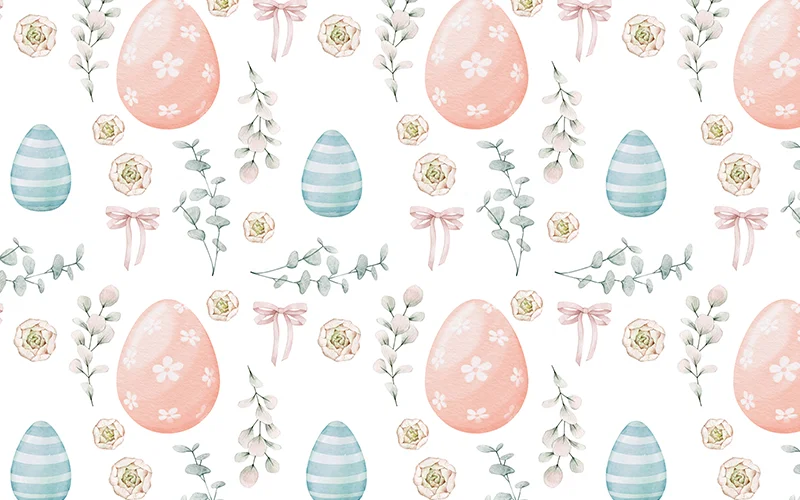 Easter-Themed Egg Texture
