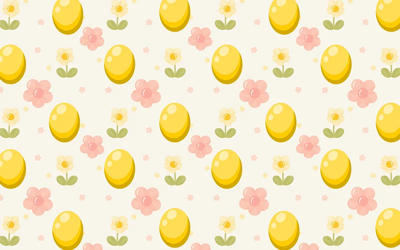 Colorful Easter Egg Print