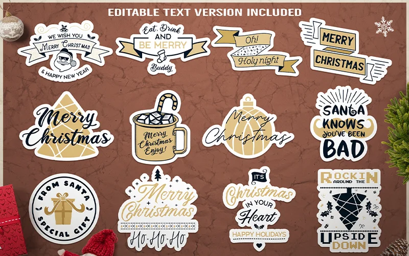 Christmas Wishes Stickers-2