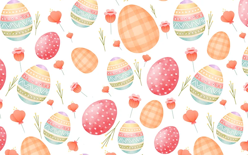 Decorative Egg Pattern, easter egg patternseaster egg design ideas