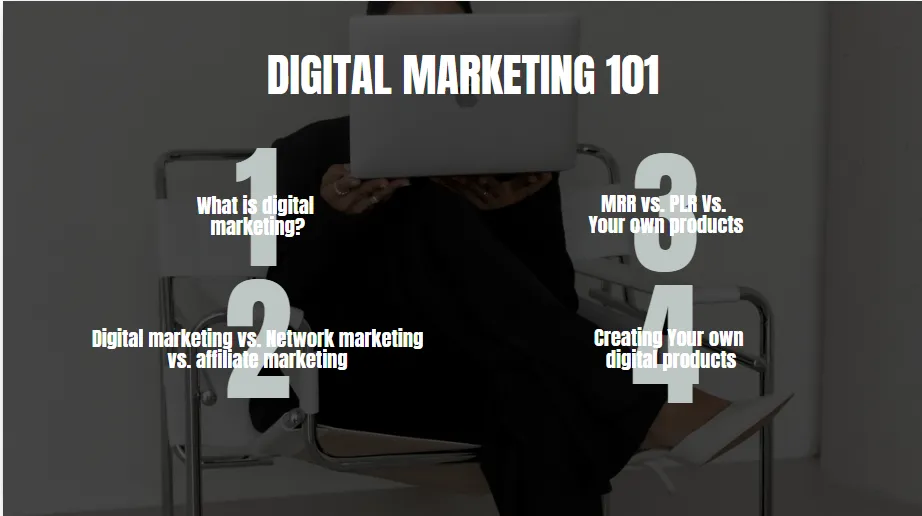 Digital-Marketing-101 Online Course templates