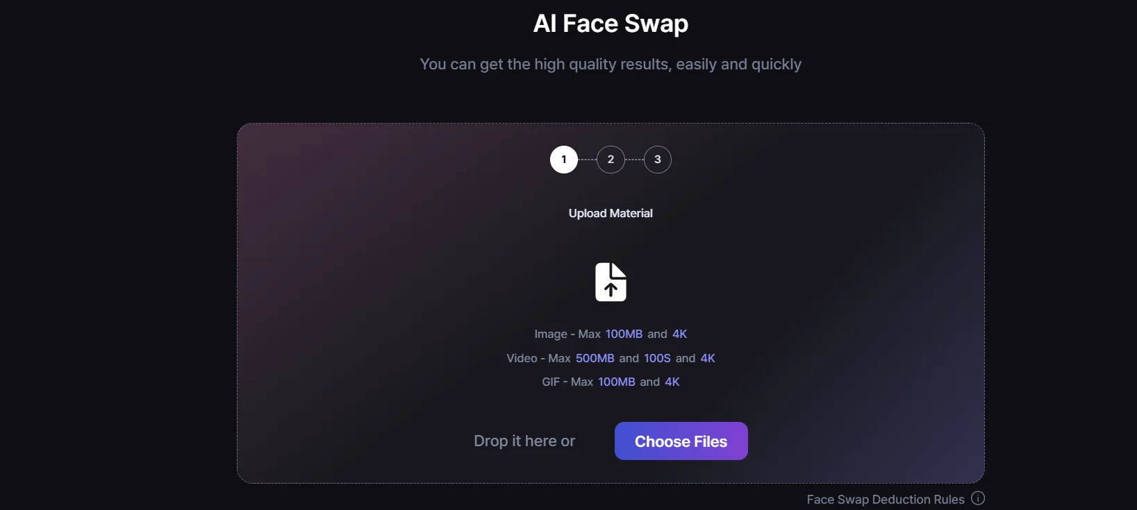 Genbler - Multimedia Suite AI Face swap feature