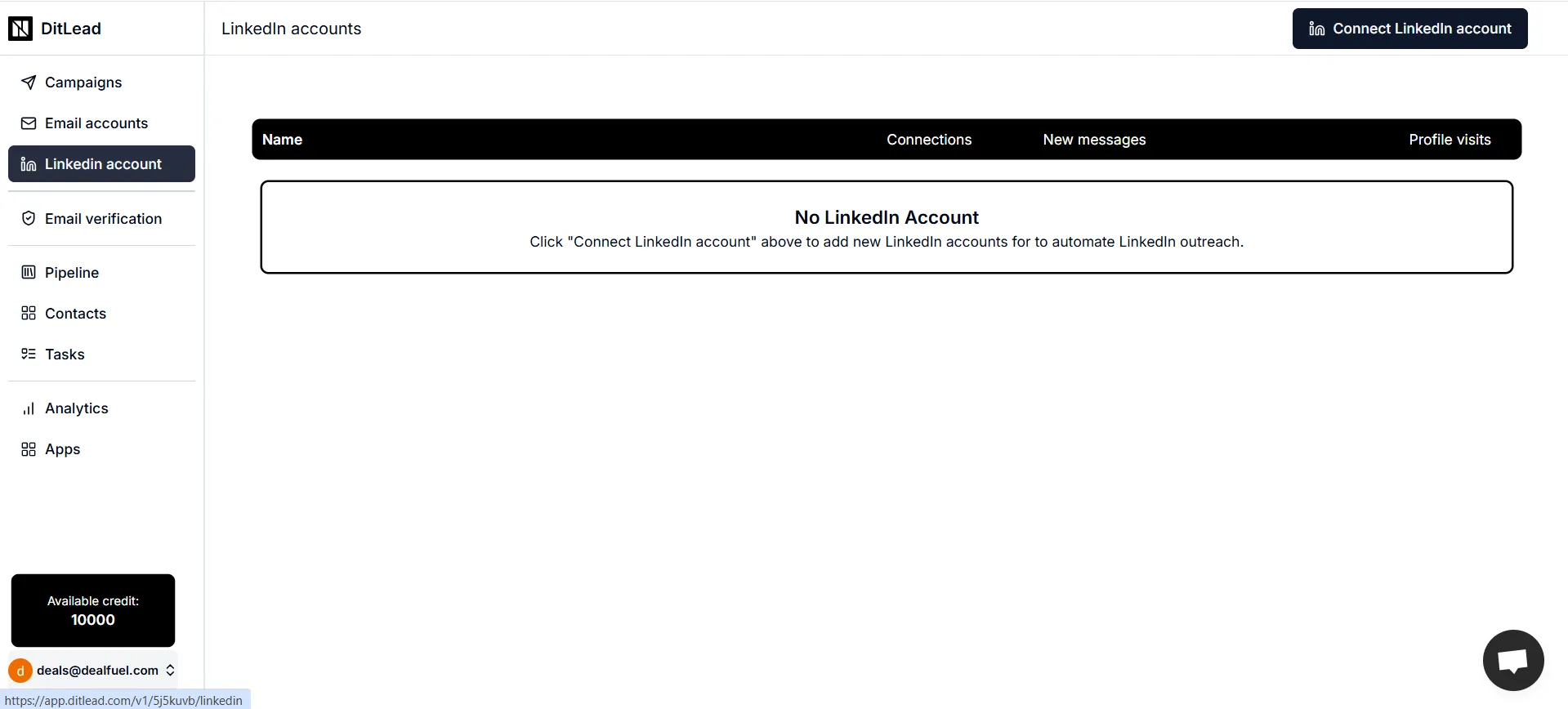 DitLead AI Outreach Tool, cold email outreach